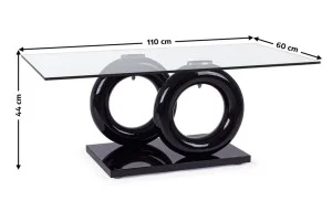 Masuta de cafea KJCT004 Black