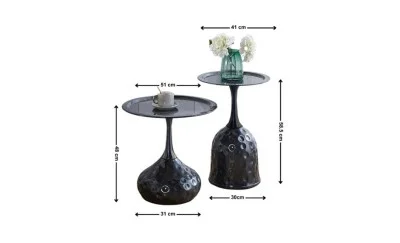 Masuta Cafea KJCT051 Black