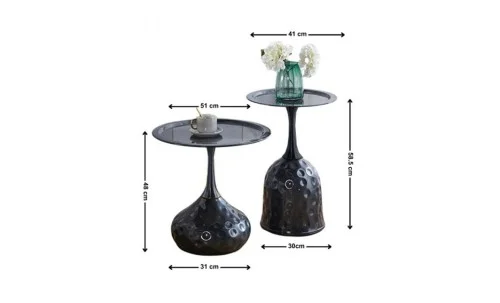 Masuta Cafea KJCT051 Black