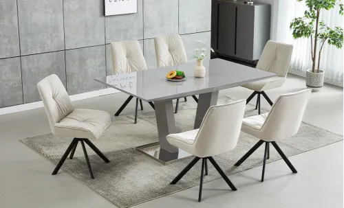 Masa Living Extensibila Gri KJT382 