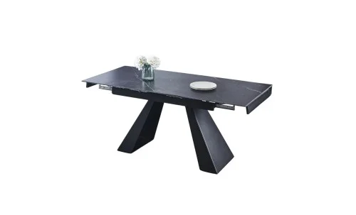 Set Masă Living Extensibilă KJT416 cu 4 Scaune F692 Gri