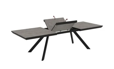 Masa Living Extensibila Corin 200 cm Gri