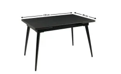 Masa Living Extensibila Blat Ceramic Gri DTM0101 