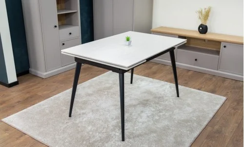 Masa Living Extensibilă Blat Ceramic DTM0101CS, Bej