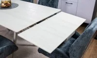 Set Masă Living Extensibilă DTM0107 Bej cu 6 Scaune DCM0104CS Gri 10