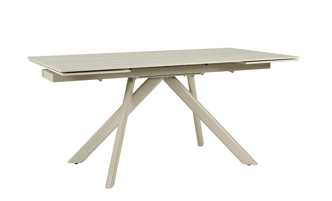 Masa Living Extensibila Blat Ceramic Bej DTM0107 3