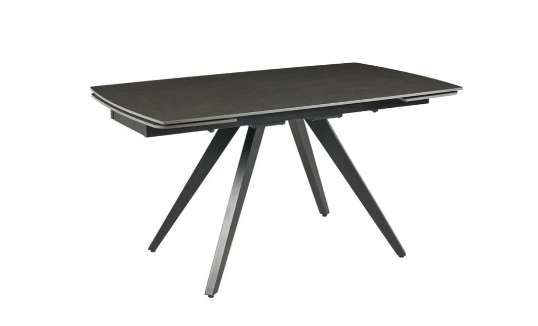 Set Masă Living Extensibilă Gri DTM0109 cu 6 Scaune Living JY6450X-M2 Gri Inchis 3