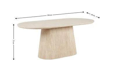  Masa Living  Blat Ceramic DTW0801MC Bej