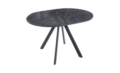 Masă Living Extensibilă DTW0902MBE Gri Ceramic