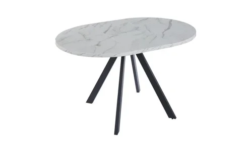 Masă Living Extensibilă DTW0902MBE Alb Ceramic