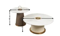 Set Masute Cafea KJCT017
