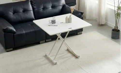 Masă Living Extensibilă KJT5401 cu Alb