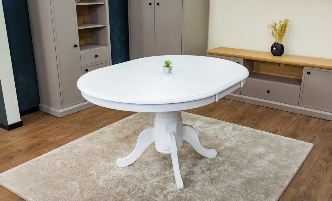 Masa Living Extensibila Olivia Alb M.L.