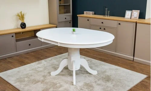 Masa Living Extensibila Olivia Alb M.L.