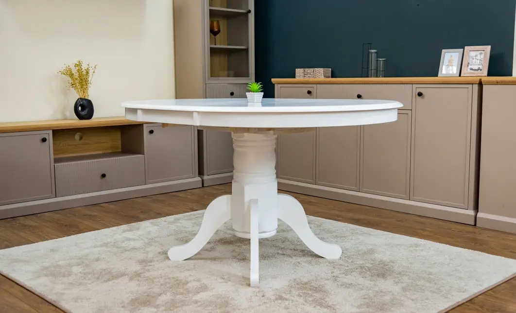 Masa Living Extensibila Olivia Alb M.L.