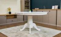 Masa Living Extensibila Olivia Alb M.L.