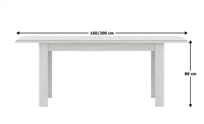 Masa Living Extensibila White 006/STO160