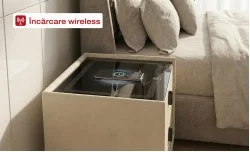 Noptieră Smart Multifuncțională KJ106 Albă