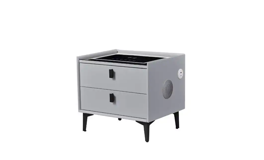 Noptieră Smart Multifuncțională KJ106 Gri
