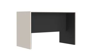 Birou Prime BIU120 60, Cashmir / Negru