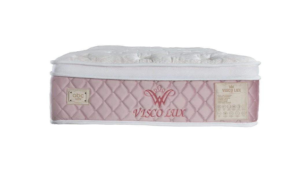 Pat Tapitat Visco Lux Roz 90x200 10
