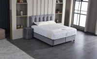 Set Pat Tapitat cu Saltea Bonita 160 x 200 2
