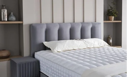 Set Pat Tapitat cu Saltea Bonita 160 x 200