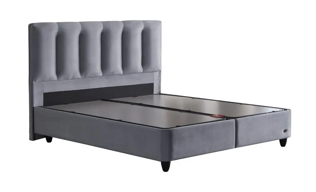 Set Pat Tapitat cu Saltea Bonita 160 x 200 4
