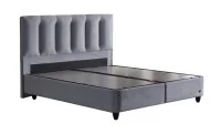Set Pat Tapitat cu Saltea Bonita 160 x 200 4