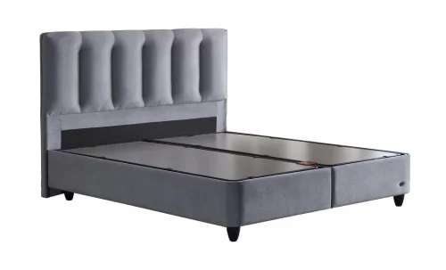 Set Pat Tapitat cu Saltea Bonita 160 x 200