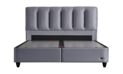 Set Pat Tapitat cu Saltea Bonita 160 x 200