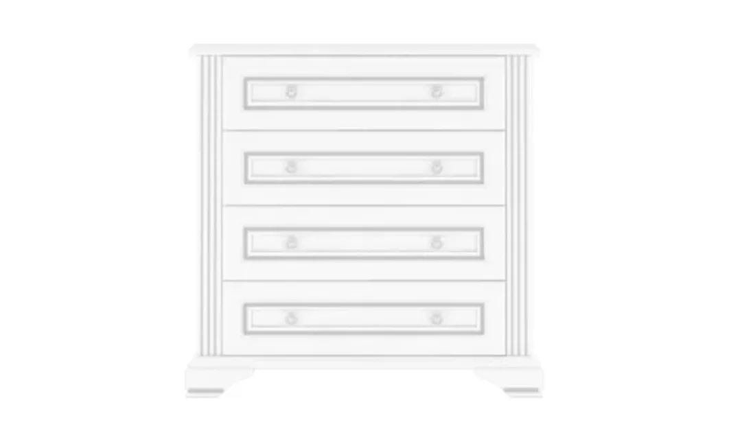 Comoda White 011/4S_90