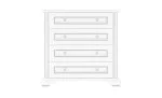 Comoda White 011/4S_90