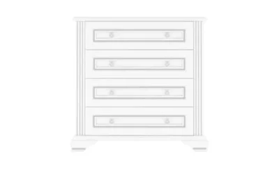 Comoda White 011/4S_90