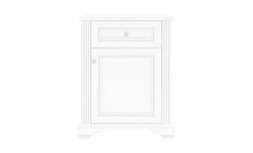 Comoda White 010/1D1S
