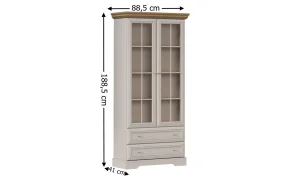 Vitrină Kora KRW2 Cashmere 2D 2DR