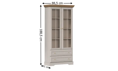 Vitrină Kora KRW2 Cashmere 2D 2DR
