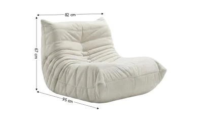 Fotoliu KJLC104 Bej
