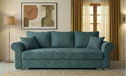 Canapea Extensibilă Ariana Memory Mini, Turcoaz