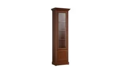 Vitrină Living Sonata 1DP cu 1 Ușă, Nuc / Maro 