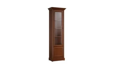 Vitrină Living Sonata 1DP cu 1 Ușă, Nuc / Maro 