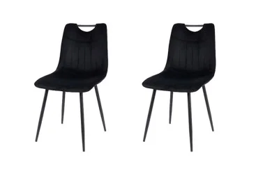 Set 2 Scaune KJC0358 Negre