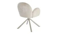 Set Masă Living DTM0408 Extensibilă cu 6 Scaune DCM0518 AS Bej