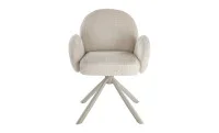 Set Masă Living DTM0408 Extensibilă cu 6 Scaune DCM0518 AS Bej 7