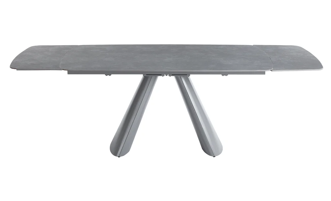 Set Masă Living DTM0408 Extensibilă cu 6 Scaune DCM0518 AS Gri 4