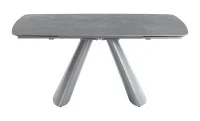 Set Masă Living DTM0408 Extensibilă cu 6 Scaune DCM0518 AS Gri 5