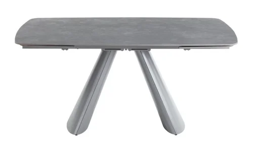 Set Masă Living DTM0408 Extensibilă cu 6 Scaune DCM0518 AS Gri
