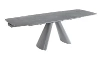 Set Masă Living DTM0408 Extensibilă cu 6 Scaune DCM0518 AS Gri 3