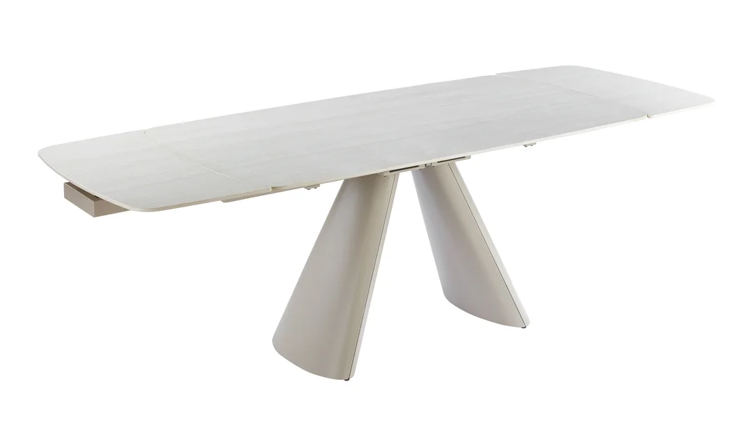 Set Masă Living DTM0408 Extensibilă cu 6 Scaune DCM0518 AS Bej 3