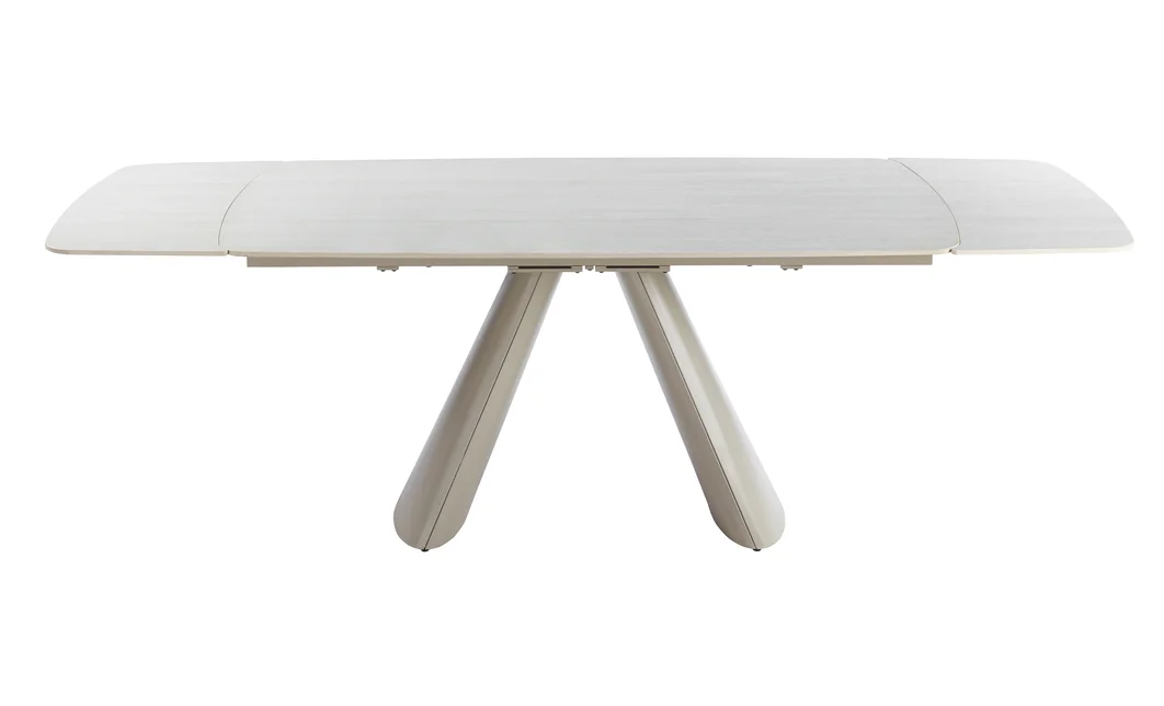 Set Masă Living DTM0408 Extensibilă cu 6 Scaune DCM0518 AS Bej 4